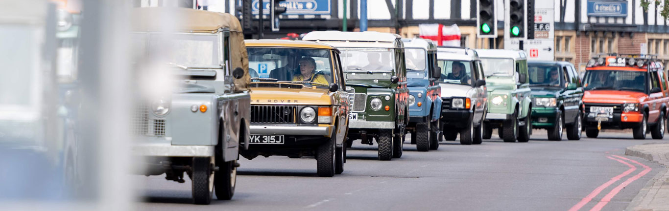 Land Rover says thank you to Solihull with 70th anniversary festival