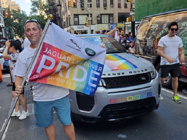 Jaguar Land Rover celebrates New York City’s 50th PRIDE parade