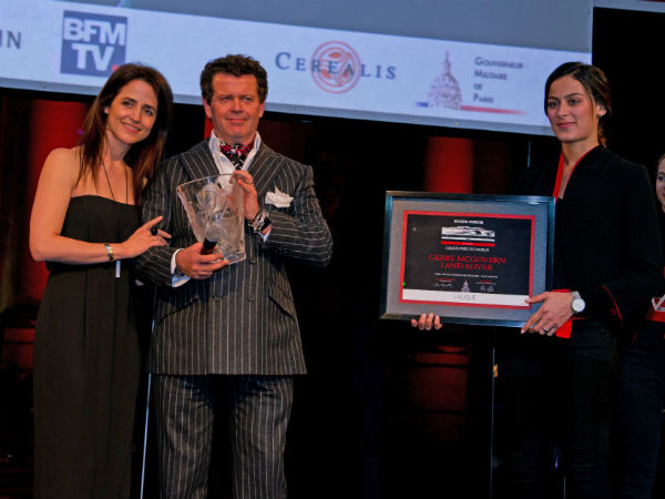 Gerry McGovern wins Designer of the Year Award