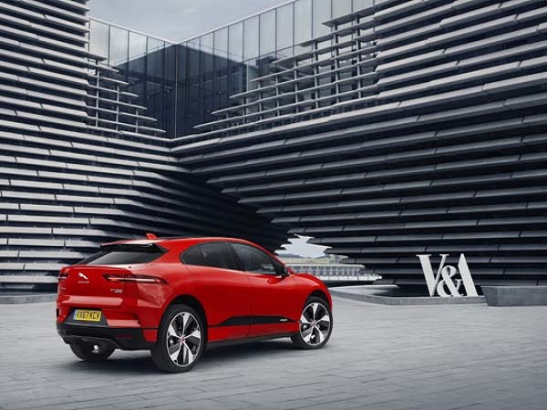 Ian Callum and the Jaguar I-PACE stars of the new V&A Museum in Scotland