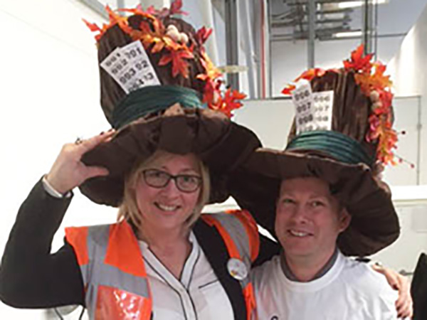 Syncreon Wolverhampton Easter raffle raises over £1000 for Acorns Children's Hospice