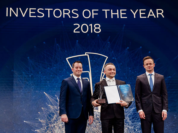 Jaguar Land Rover named Investor of the Year in Hungary