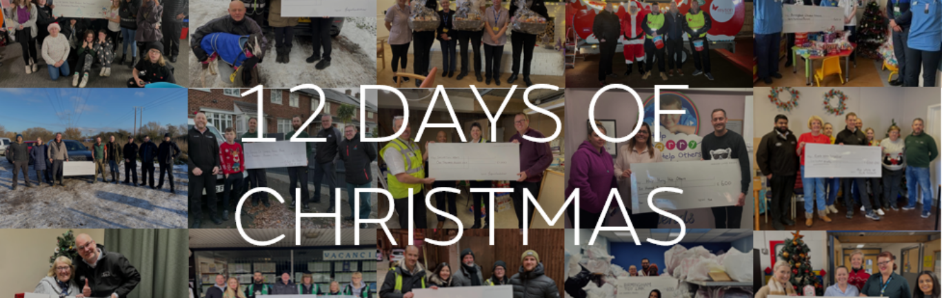 OVER £12,00 GIVEN FOR 12 DAYS OF CHRISTMAS