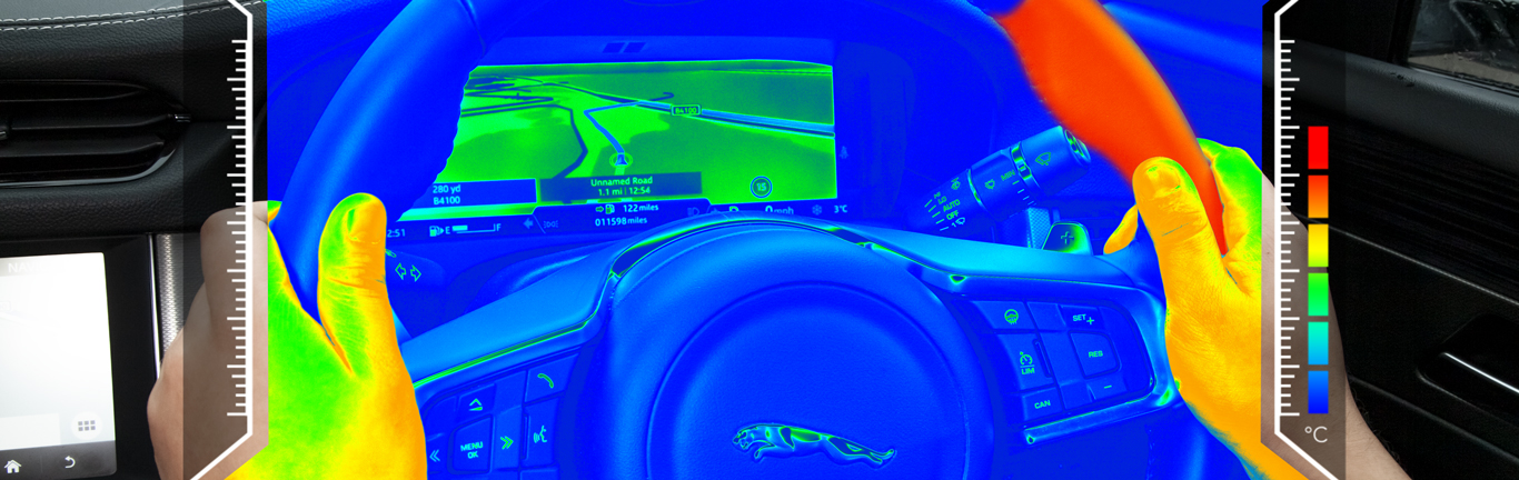 New sensory steering wheel technology will keep your eyes focused on the road