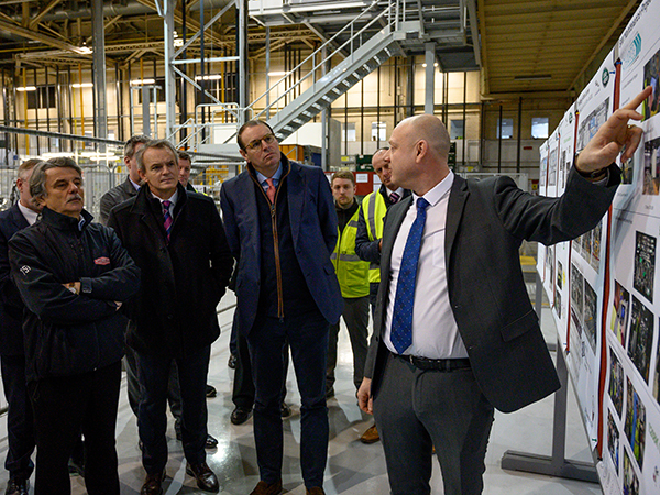 BOARD OF DIRECTORS VISIT CASTLE BROMWICH TO SEE PLANT TRANSFORMATION