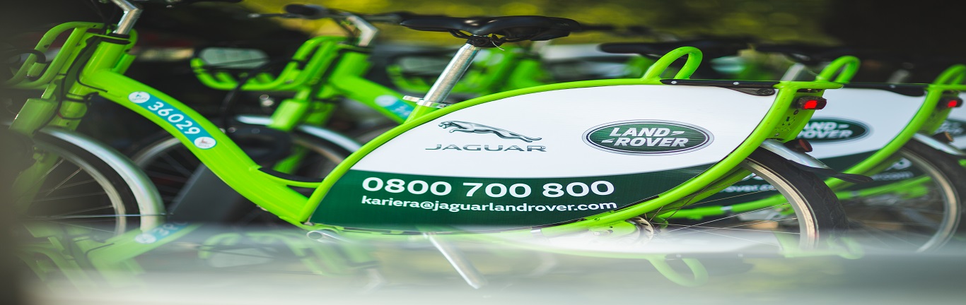 Jaguar Land Rover podporuje smart mobilitu v Nitre / We support bike sharing scheme in Nitra
