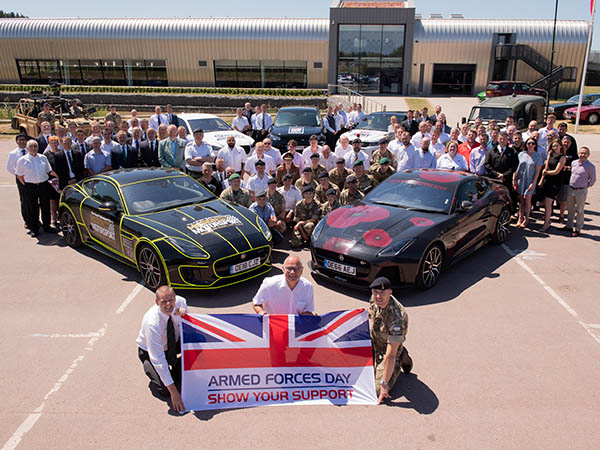 Jaguar Land Rover Holds Annual Armed Forces Conference