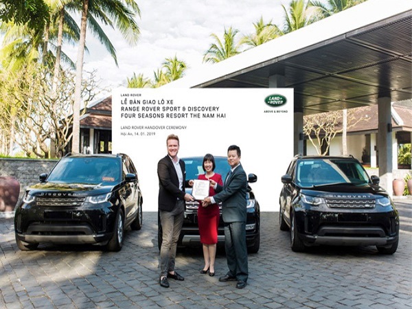 Land Rover provides luxury transport for Four Seasons Resort in Vietnam