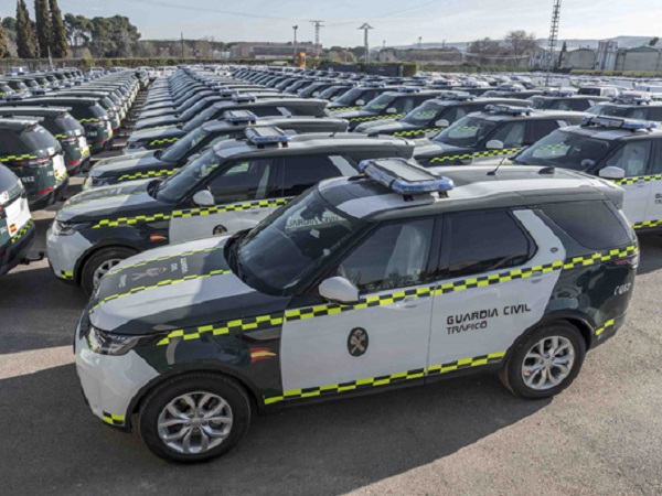 Land Rover Discovery: Helping European police forces maintain law and order