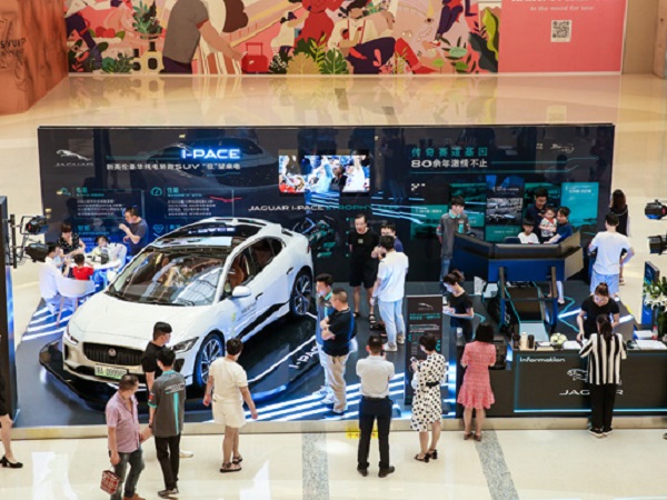 China’s I-PACE pop-up powers public interest in electric vehicles