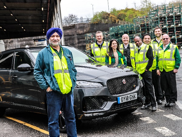 Because I'm 'appy! Solihull's first YOUR JLR competition winner is announced