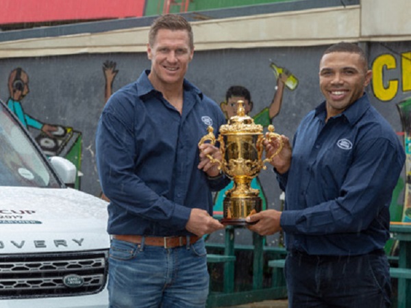 Land Rover South Africa inspires fans ahead of the Rugby World Cup