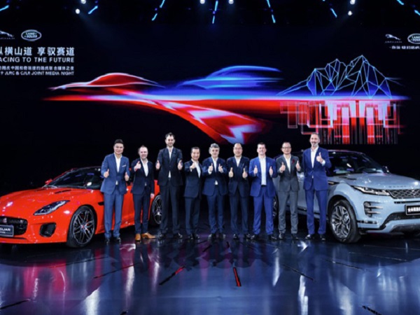 New F-TYPE Chequered Flag Edition and Evoque star at the Shanghai Motor Show media night