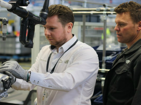 Leaders spend 'a day in the life of' Jaguar Land Rover associates