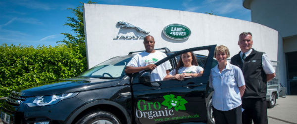 Discovery Sport donated to Gro-Organic thanks to Motorvate