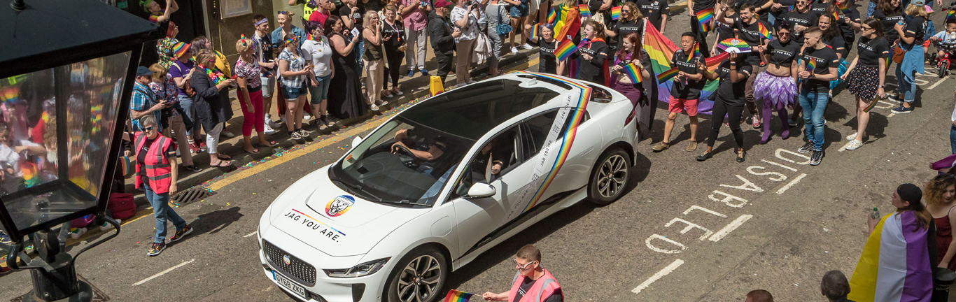Jag You Are: I-PACE takes centre stage during PRIDE Birmingham festival