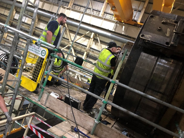 STOP THE PRESSES – MAMMOTH EFFORT FOR STAMPINGS SOLIHULL MAINTENANCE PROJECT