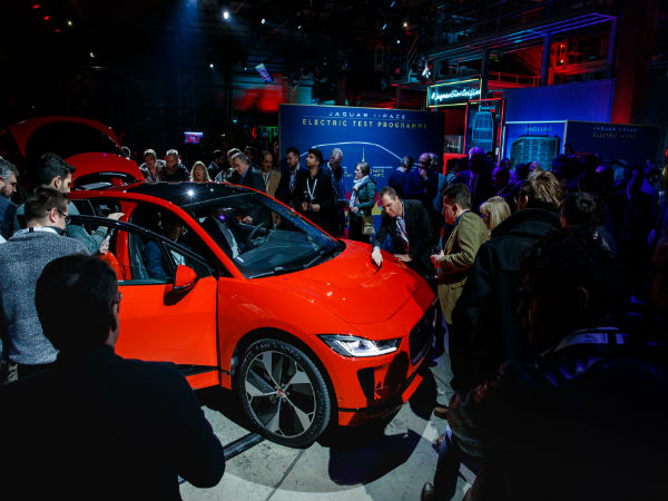 Team Talk TV goes behind the scenes at the I-PACE launch