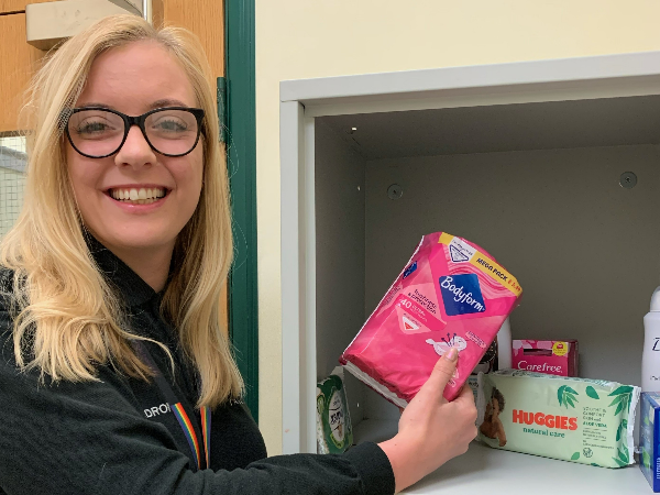 OPENING UP ON WOMEN’S HEALTH WITH NEW MOTHER NATURE LOCKERS