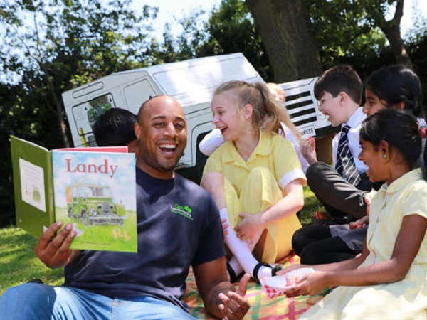 Children learn about healthy eating and open spaces thanks to Jaguar Land Rover’s allotment
