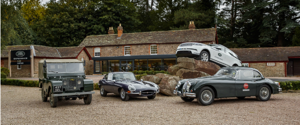 Relive Jaguar and Land Rover Legends with New Classic Drive Experience at Eastnor
