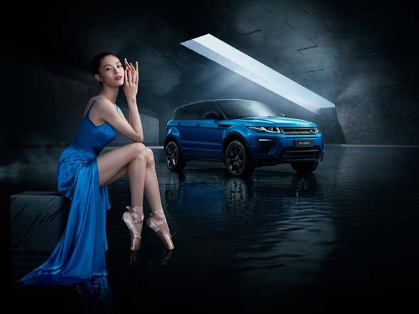 Land Rover China create limited edition Range Rover for actress Zhong Chuxiu