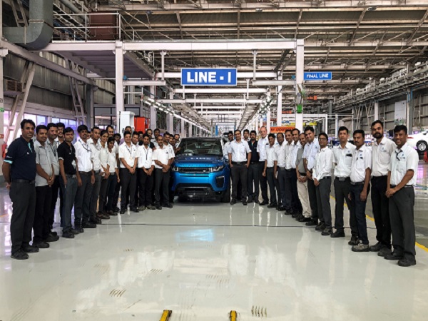 15,000th vehicle assembled in India