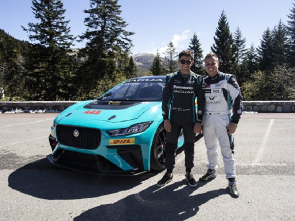 Jaguar I-PACE eTROPHY takes on the Monte Carlo Rally’s legendary mountain pass